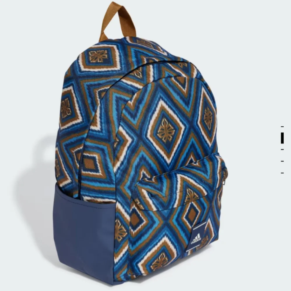 NWT FARM Rio Adidas Collaboration Backpack Abstract Geometric Print Colorful Bag